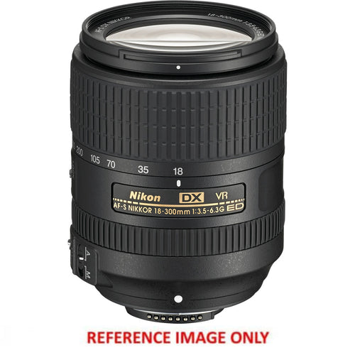Nikon AF-S DX NIKKOR 18-300mm f/3.5-6.3G ED VR Lens - Second Hand