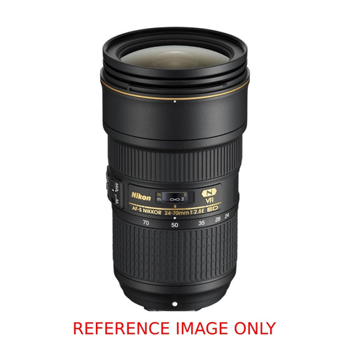 Nikon AF-S NIKKOR 24-70MM f/2.8E ED VR Lens - Second Hand