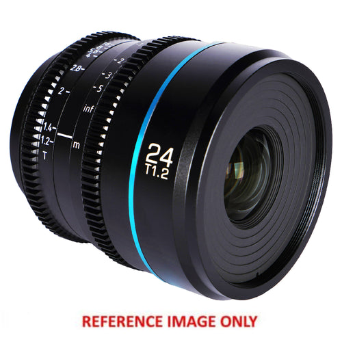 Sirui Nightwalker 24mm T1.2 S35 Cine Lens - Gun Metal Grey - RF Mount - Second Hand