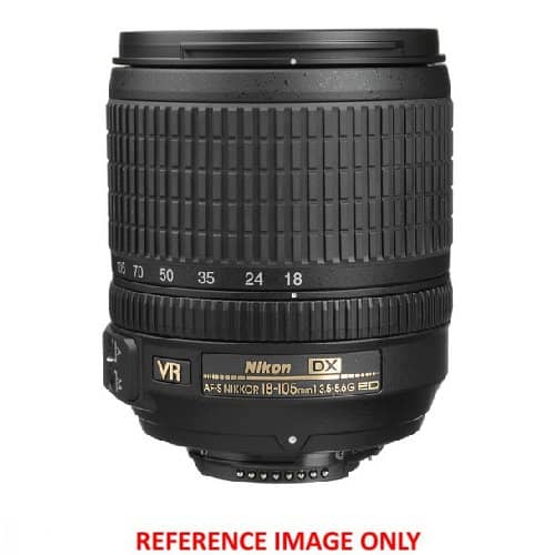 Nikon AF-S DX NIKKOR 18-105mm f/3.5-5.6G ED VR Lens - Second Hand