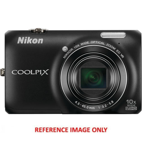 Nikon Coolpix S6300 16MP Digital Camera Black - Second Hand