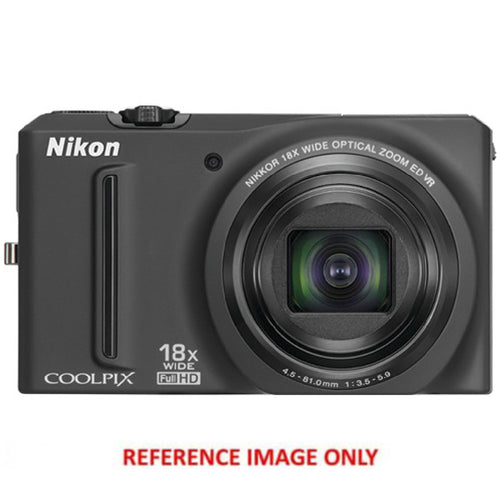 Nikon Coolpix S9100 Digital Camera Black - Second Hand