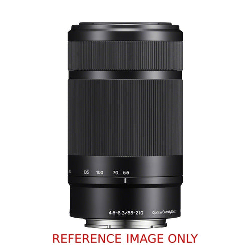 Sony 55-210mm F/4.5-6.3 OSS E-mount Black Lens - Second Hand