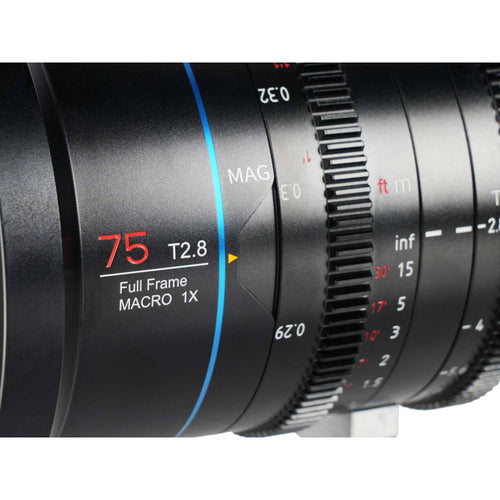 Sirui Jupiter 75mm T2.8 Full Frame Macro Cine Lens