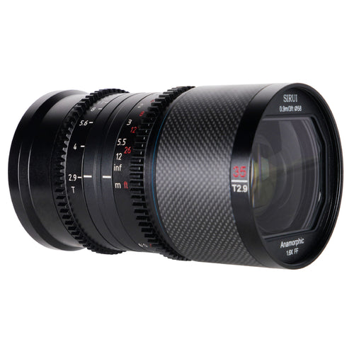 Sirui Saturn T2.9 1.6x Carbon Fiber Anamorphic Lens for Sony E Mount