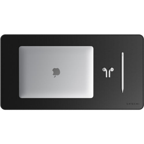 Satechi Vegan-Leather Premium Desk Mat (Black)