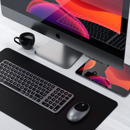 Satechi Vegan-Leather Premium Desk Mat (Black)