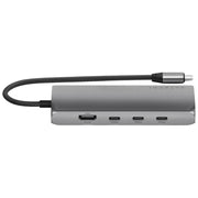 Satechi USB-C Multiport Adapter 8K with Ethernet V3 (Space Grey)