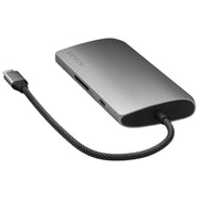 Satechi USB-C Multiport Adapter 8K with Ethernet V3 (Space Grey)