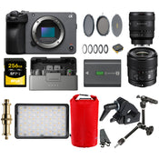 Sony FX30 with FE 16-25mm f/2.8 and 15mm f/1.4 (Pro Kit)