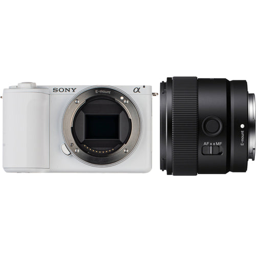 Sony ZV-E10 II (White) with 11mm f/1.8 Lens