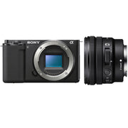 Sony ZV-E10 (Black) with E PZ 10-20mm f/4 G Lens