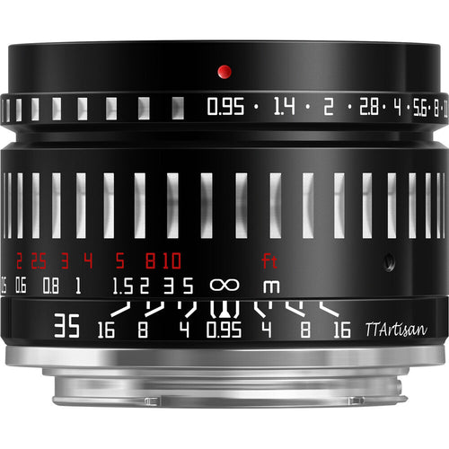 TTArtisan 35mm f/0.95 Lens (Black/Silver)