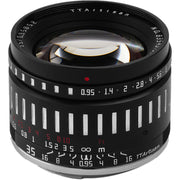 TTArtisan 35mm f/0.95 Lens (Black/Silver)