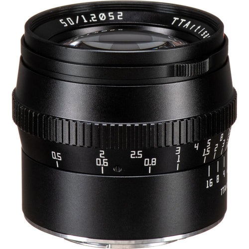 TTArtisan 50mm f/1.2 Lens (Black)