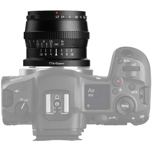 TTArtisan 50mm f/1.2 Lens (Black)