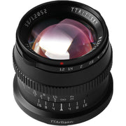 TTArtisan 50mm f/1.2 Lens (Black)