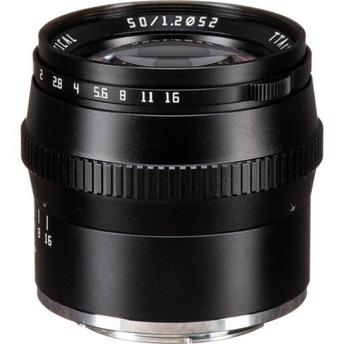 TTArtisan 50mm f/1.2 Lens (Black)