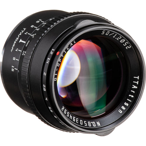 TTArtisan 50mm f/1.2 Lens (Black)