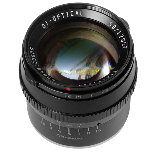 TTArtisan 50mm f/1.2 Lens (Black)