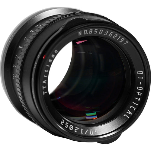 TTArtisan 50mm f/1.2 Lens (Black)