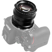 TTArtisan 50mm f/1.2 Lens (Black)
