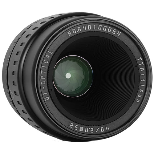 TTArtisan 40mm f/2.8 Macro Lens (Black)