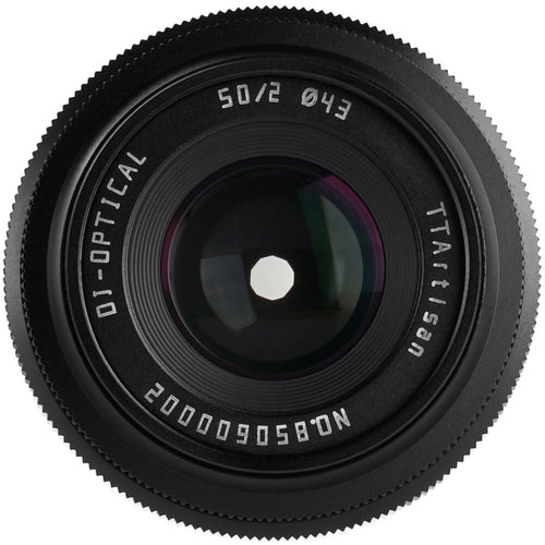 TTArtisan 50mm f/2 Lens (Black)