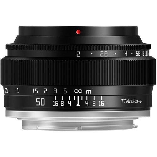 TTArtisan 50mm f/2 Lens (Black)