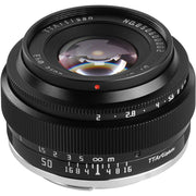 TTArtisan 50mm f/2 Lens (Black)