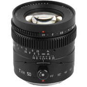 TTArtisan Tilt 50mm f/1.4 Lens (Black)