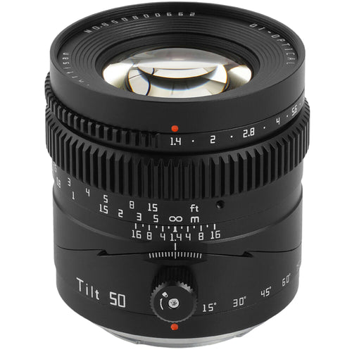 TTArtisan Tilt 50mm f/1.4 Lens (Black)