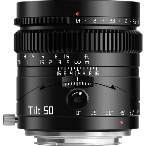 TTArtisan Tilt 50mm f/1.4 Lens (Black)
