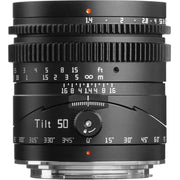 TTArtisan Tilt 50mm f/1.4 Lens (Black)