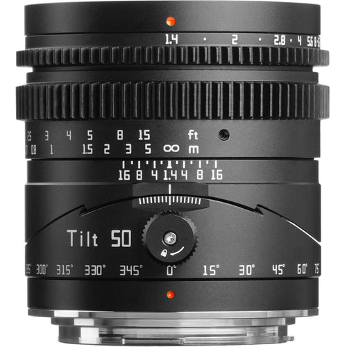 TTArtisan Tilt 50mm f/1.4 Lens (Black)