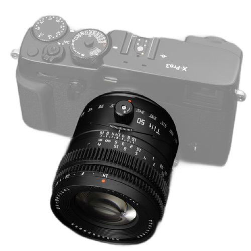 TTArtisan Tilt 50mm f/1.4 Lens (Black)
