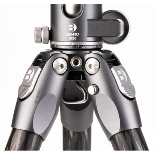 Benro Tortoise Columnless Carbon Fiber Two Series Tripod with GX30 Ball Head
