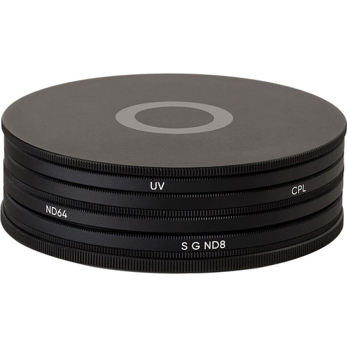 Urth UV, Circular Polarizing (CPL), ND64, Soft Grad ND8 Lens Filter Kit (Plus+)