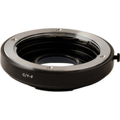 Urth Lens Mount Adapter: Compatible with Contax/Yashica (C/Y) Lens to Nikon F Camera Body (with Optical Glass)