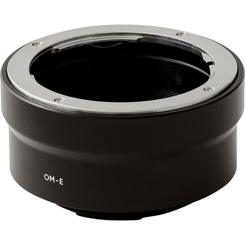 Urth Lens Mount Adapter: Compatible with Olympus OM Lens to Sony E Camera Body