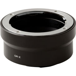 Urth Lens Mount Adapter: Compatible with Olympus OM Lens to Fujifilm X Camera Body