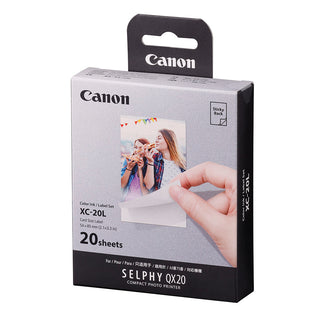 Canon XC-20L Card Size Label for QX20 - 20 Sheets