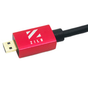 ZILR HyperThin Ultra High-Speed Micro-HDMI to HDMI Cable with Ethernet (17.7