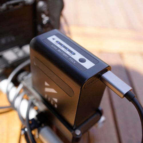 ZILR NP-F970 Battery with USB Type-C PD (30W)