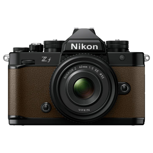 Nikon Z f with Nikkor Z 40mm f/2 SE Lens (Sepia Brown)