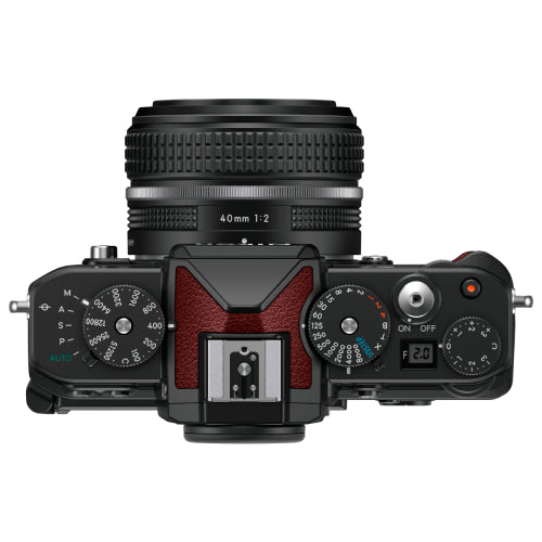 Nikon Z f with Nikkor Z 40mm f/2 SE Lens (Bordeaux Red)