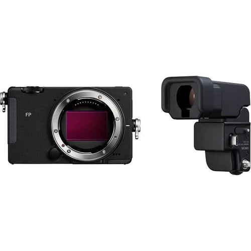 Sigma FP2 Mirrorless Camera with EVF-21 Electronic Viewfinder, camera body with EVF-21 electronic viewfinder