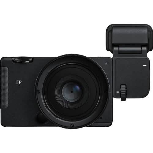 Sigma FP2 Mirrorless Camera with EVF-21 Electronic Viewfinder, EVF-21 fitted to the camera
