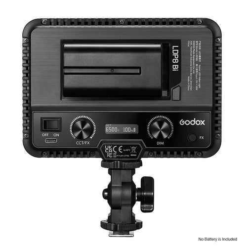 Godox LDP8BI 8w Bi Colour LED Light Inc Coldshoe