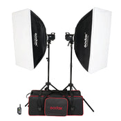 Godox MS 200-V 2 Head Octa Softbox & Stand Kit